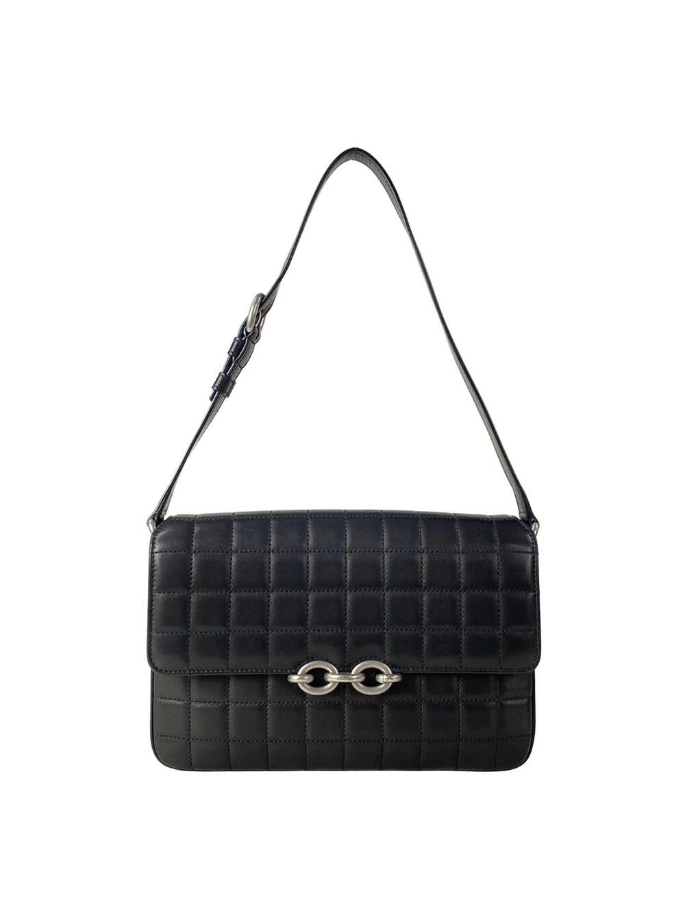Saint Laurent Paris Mayon Satchel Black #285646S12B